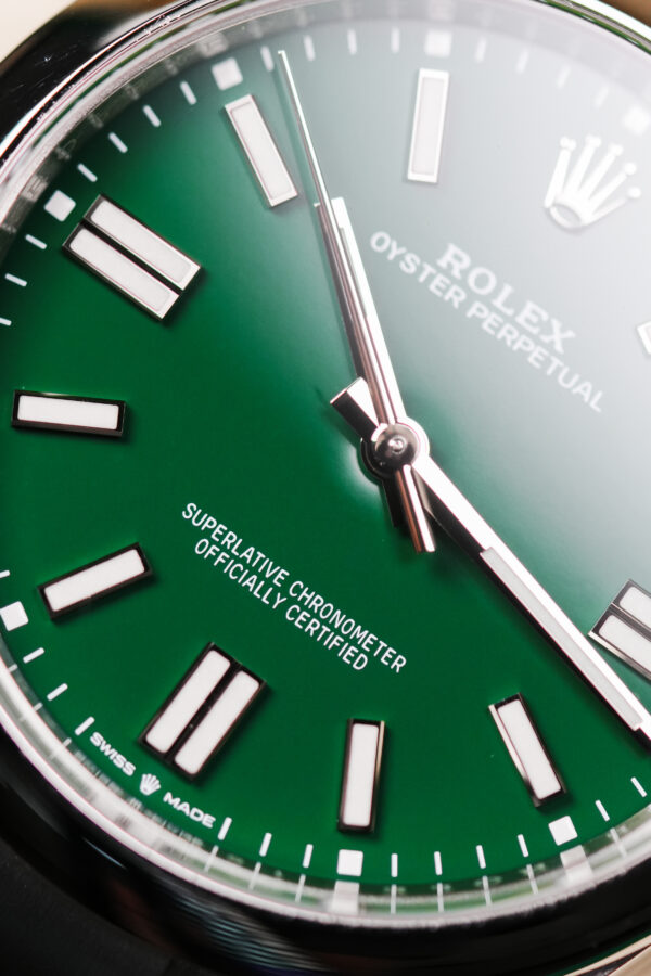 Rolex Oyster Perpetual - Green - Image 3