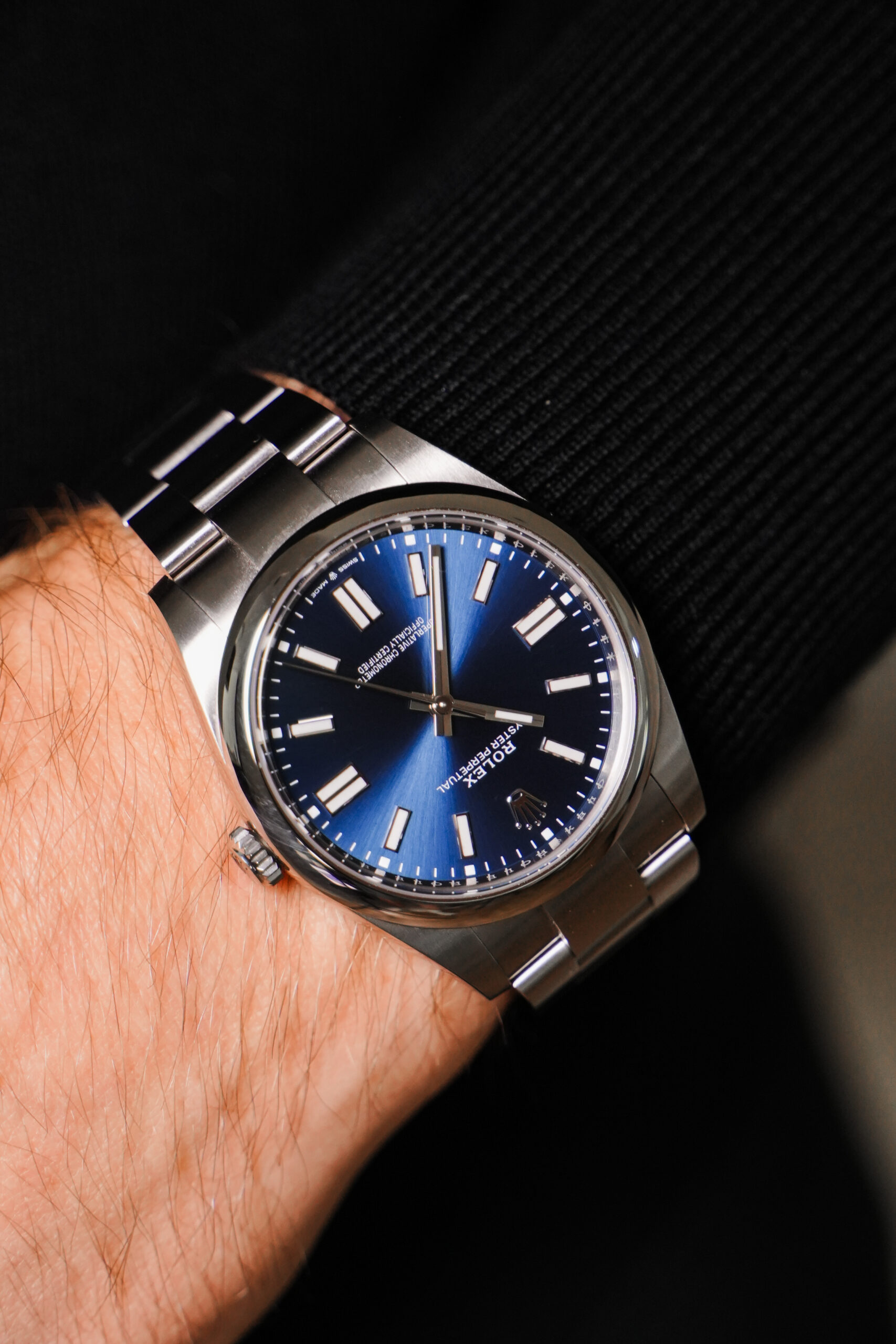 Rolex Oyster Perpetual - Blue - Image 2